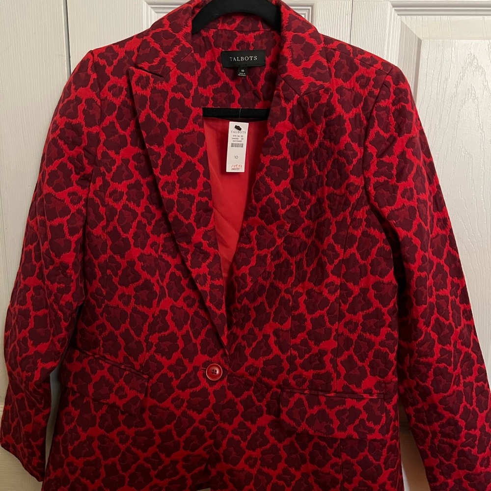 Talbots never worn blazer. Size 10